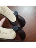 Butter Metallic Pewter Open-Toe Heels with Bow Detail Heels - photo 13