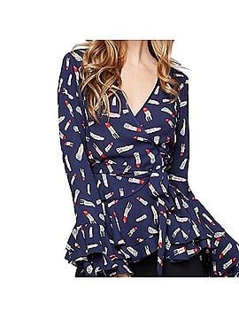 Bebe Long Sleeve Blouse (view 1)