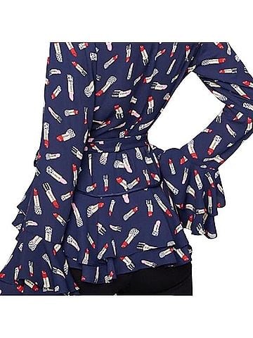 Bebe Long Sleeve Blouse (view 2)