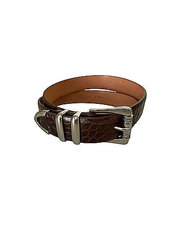 Martin Dingman Leather Belt (view 1)