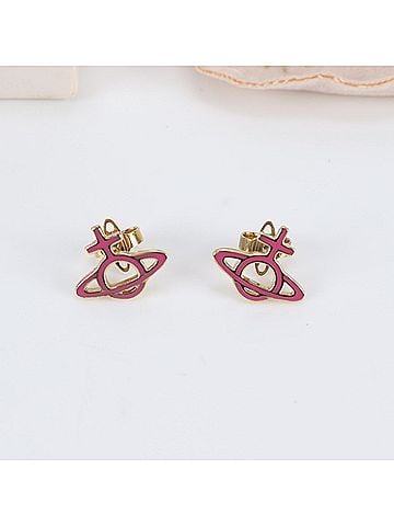 Vivienne Westwood Vivienne Westwood Orb Earrings, Gold, Fashion Accessory for Women (view 1)