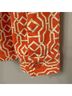 J. McLaughlin Bow Print Orange White Button-Down Shirt Size M - photo 4