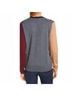 Tory Burch Color Block Gray Red Cardigan Size M - photo 4