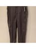 Anthropologie Shiny Carbon Cargo Jogger Pants Cargo Pants - photo 3