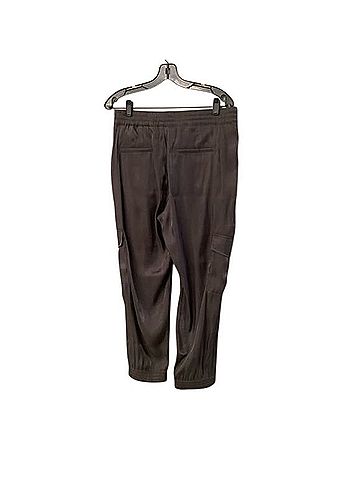 Anthropologie Shiny Carbon Cargo Jogger Pants Cargo Pants (view 2)