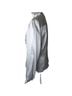 Maxime 100% Silk Solid Silver Gray Long Sleeve Button-Down Shirt Size L - photo 7