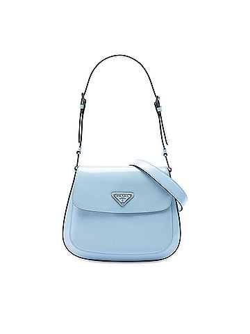 Prada Medium Spazzolato Leather Cleo Flap Crossbody (view 1)