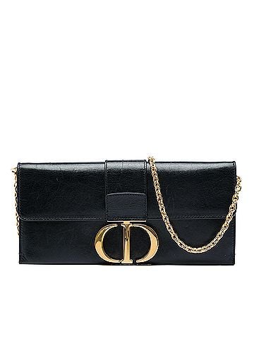 Dior Leather Montaigne 30 Clutch with Chain (view 1)