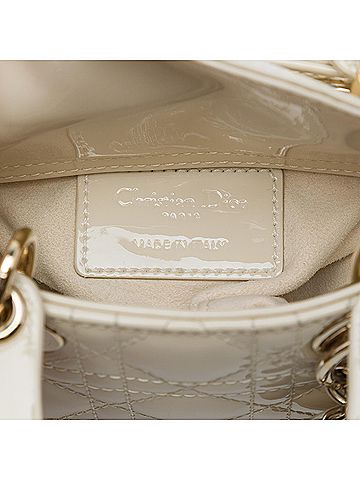 Dior Micro Patent Cannage Lady Dior (view 2)