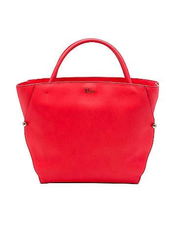Dior Medium Smooth Calfskin Diorbar Tote (view 1)