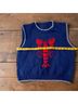 Shein Blue Red Sleeveless Top Size S - photo 3