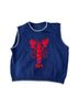 Shein Blue Red Sleeveless Top Size S - photo 1