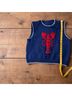 Shein Blue Red Sleeveless Top Size S - photo 4