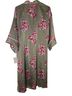Splendid 100% Polyester Floral Gray Pink Jacket Size XL - photo 2