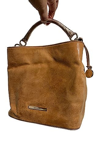 Brahmin Leather Bucket Bag (view 1)
