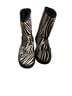 Ugg Zebra Print Black White Boots Size 10 - photo 1
