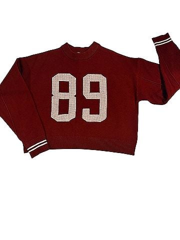Pink Rose Pullover Sweater (view 1)