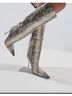 Akira Snake Print Multi Color Boots Size 10 - photo 3