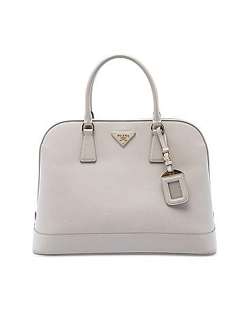 Prada Large Saffiano Lux Open Promenade Satchel (view 1)