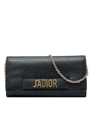 Dior Calfskin JAdior Wallet On Chain (view 1)