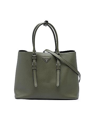 Prada Large Saffiano Cuir Double Handle Satchel (view 1)