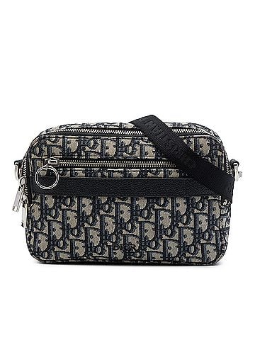 Dior Mini Oblique Canvas Safari Crossbody (view 1)