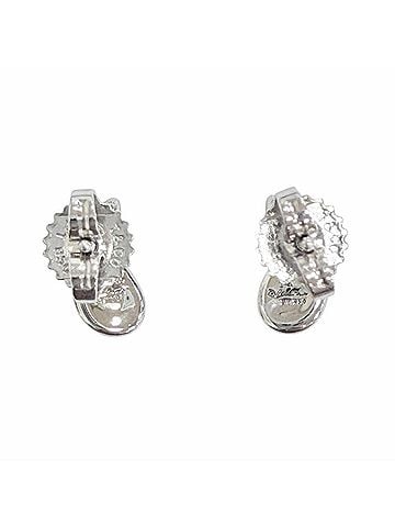 Tiffany & Co. TIFFANY&amp;Co. Tiffany Teardrop Earrings, Pair, PT950 Platinum, Weight 2.5g, Women's, Simple Design ? (view 2)