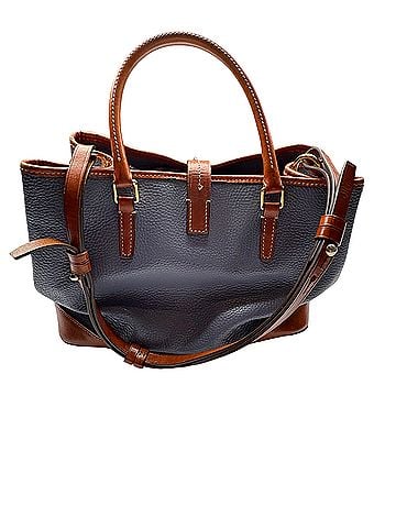 Dooney & Bourke Toggle Satchel Leather Tote (view 2)