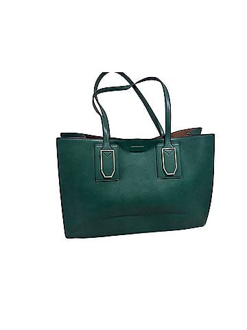 Calvin Klein Leather Tote (view 2)
