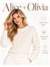 Alice + Olivia White Pullover Sweater Size S - photo 4