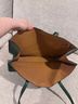 Calvin Klein Green Leather Tote One size - photo 3