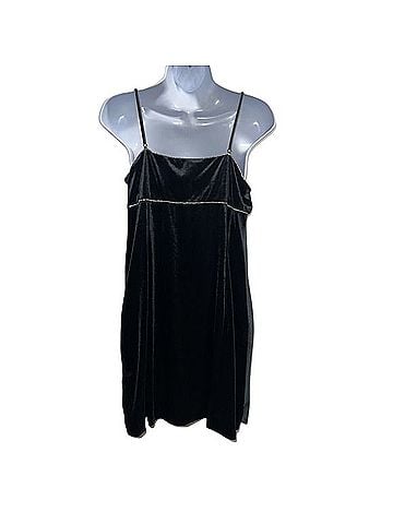 Urban Outfitters Sunny Velvet Empire Waist Mini Dress Casual Dress (view 2)