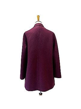 Harris Wharf London Slouchy Pressed Wool Peacoat Coat (view 2)