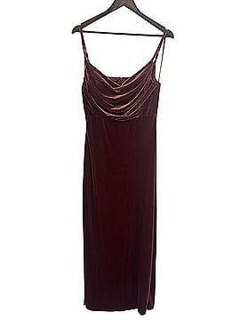 REVELRY Velvet Cowl Neck Bridesmaid Dress Cocktail Dress (view 1)