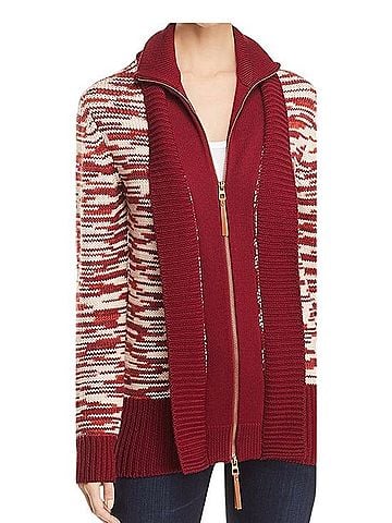 Tory Burch Olivia Wool Cardigan (view 2)