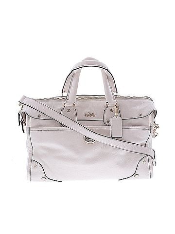 Coach coach Coach Leather Satchel (view 1)