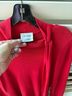 St. John Red Turtleneck Sweater Size L - photo 3