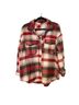 Hyfve Plaid Red Multi Color Jacket Size L - photo 1