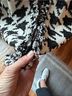St. John Houndstooth Black White Cardigan Size 16 - photo 3