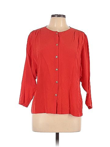 Trina Turk Trina Turk 3/4 Sleeve Silk Top (view 1)