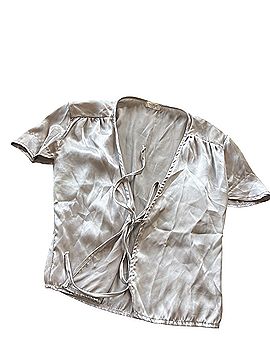 Brandy Melville Short Sleeve Blouse (view 1)