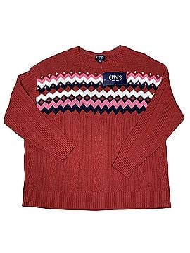 Chaps Cable Intarsia Pullover Sweater (view 1)