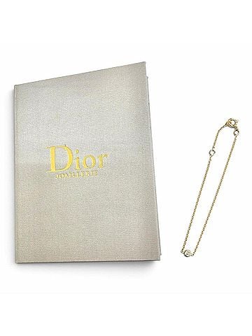 Christian Dior Christian Dior MIM95003 Mimi Wi 1P Diamond Bracelet, 18K Yellow Gold (750), Weight: 1.3g, Women's. (view 2)