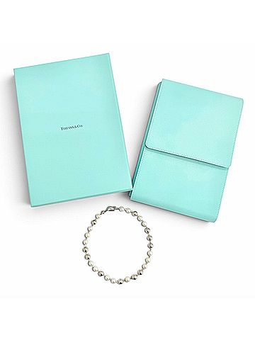 Tiffany & Co. TIFFANY&amp;Co. Tiffany HardWear Freshwater Pearl Ball Necklace Choker AG925 Silver White Weight 51.2g Women's Comes with Box (view 2)