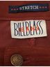 Bill Blass Solid Red Orange Cords Size 16 - photo 5
