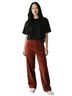 Bill Blass Solid Red Orange Cords Size 16 - photo 2