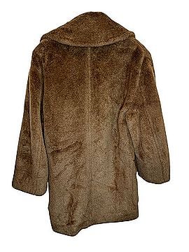 Vince. Faux Fur Car Coat Coat (view 2)