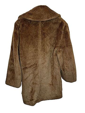 Vince. Faux Fur Car Coat Coat (view 2)