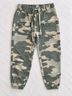 Aerie Camo Green Tan Cargo Pants Size XS - photo 3