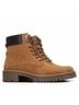 Refresh Solid Brown Women's Combat Ankle Booties in Panama Size 5 1/2 - photo 4